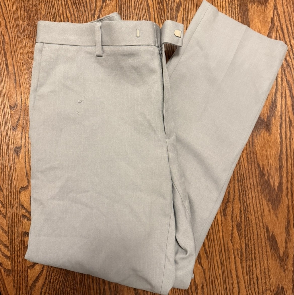 Men's Gray Van Heusen Dress Pants